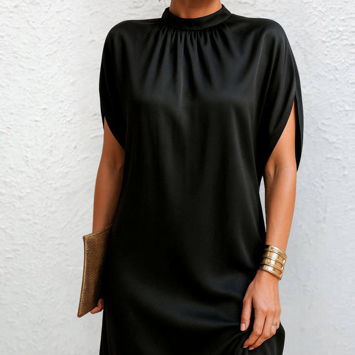 Zavena - Straight-Cut Woven Dress