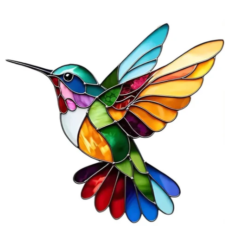 Seriva - Hummingbird Pendant Stainless Steel Necklace