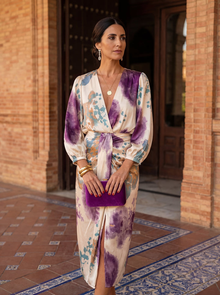 Leniva - Wrap-Front Dress