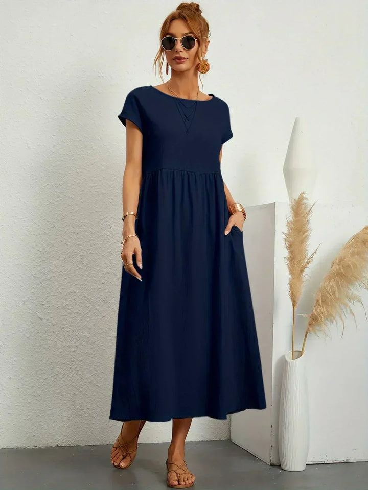 Calira - Midi Cotton Dress