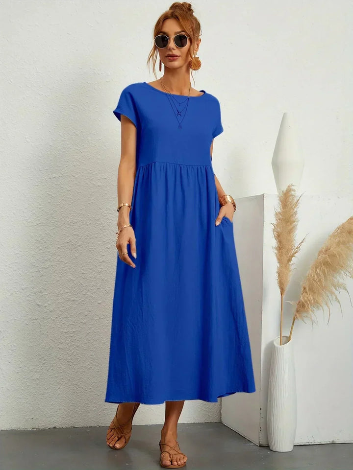 Calira - Midi Cotton Dress