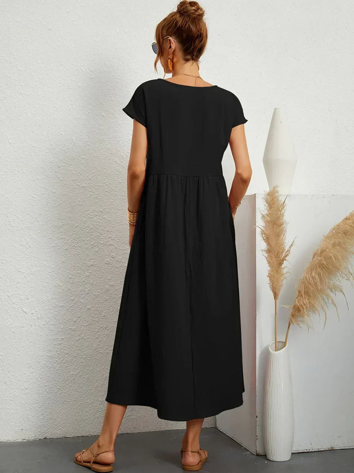 Calira - Midi Cotton Dress