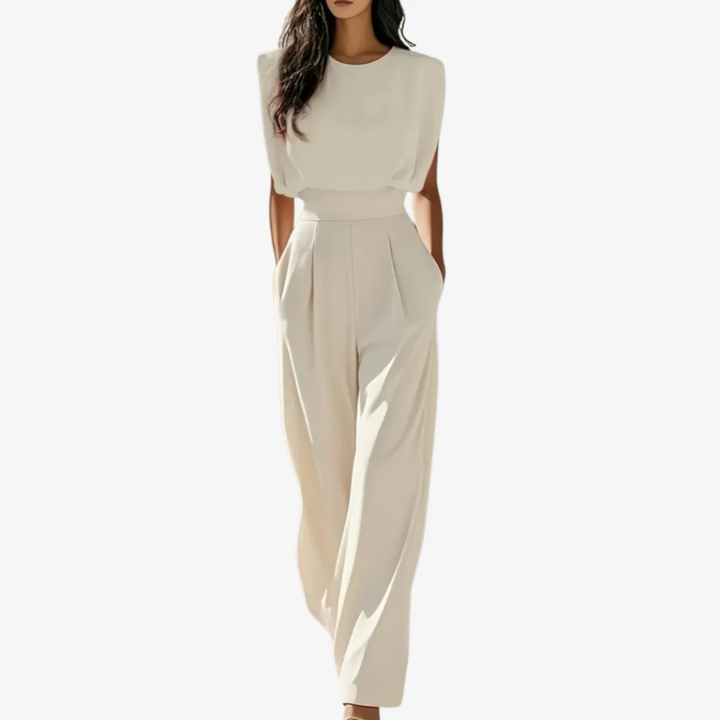 Mireva - Belted Waist Jumpsuit