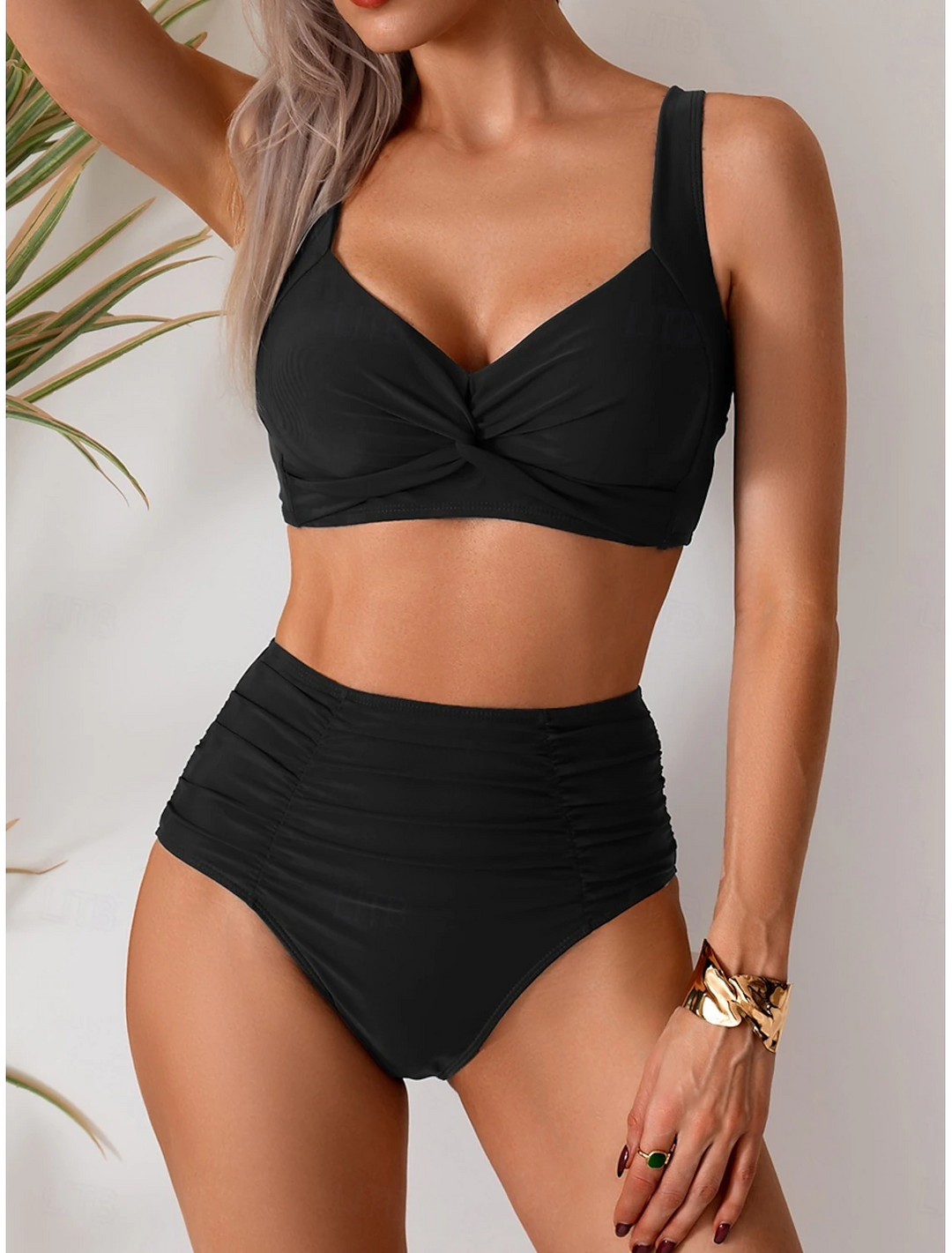 Sivara - Ruched Tricot Bikini Set