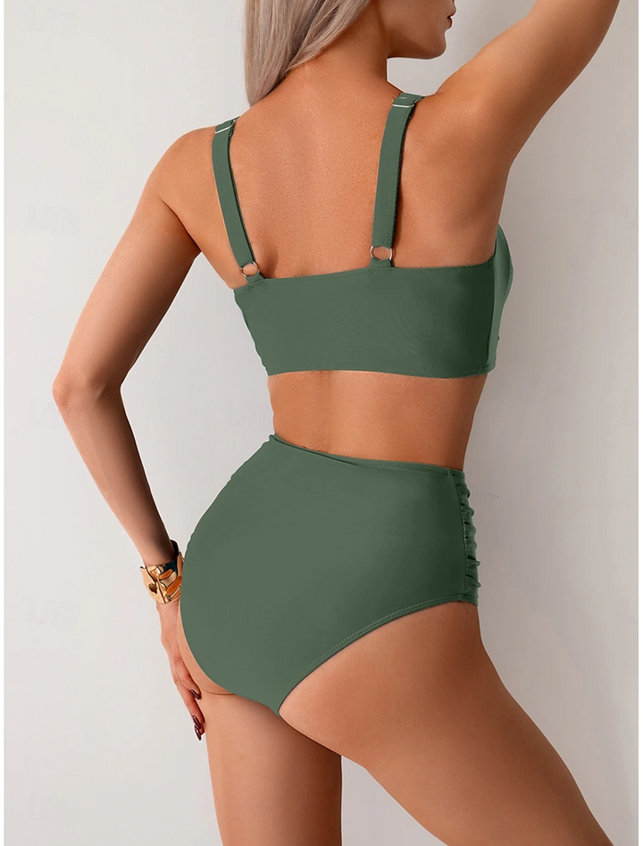 Sivara - Ruched Tricot Bikini Set