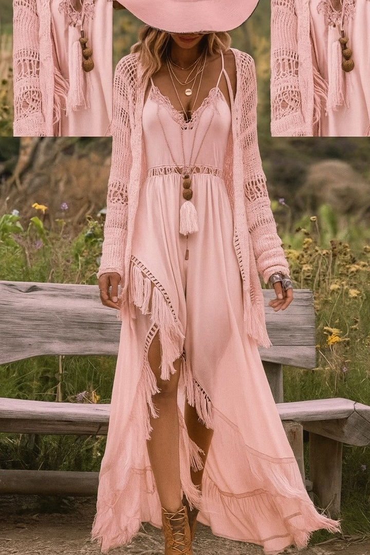 Nareli - Two-Piece Stretch Knit Set