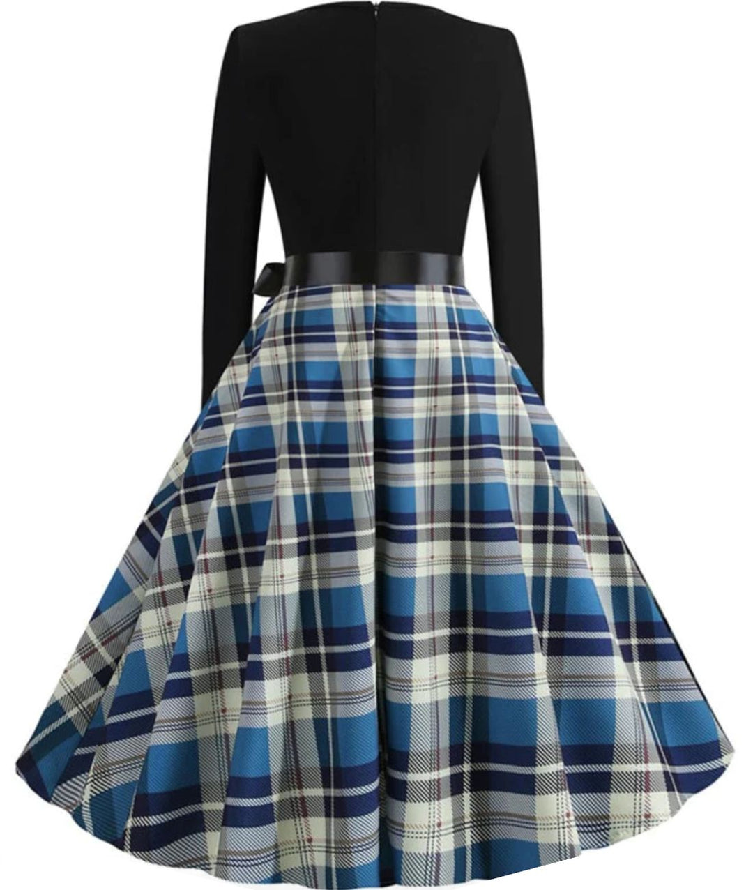 Nivara - Checked Cotton-Blend Dress