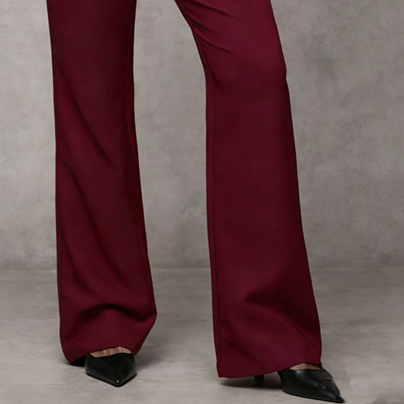 Sivara - Wide-Leg Woven Trousers