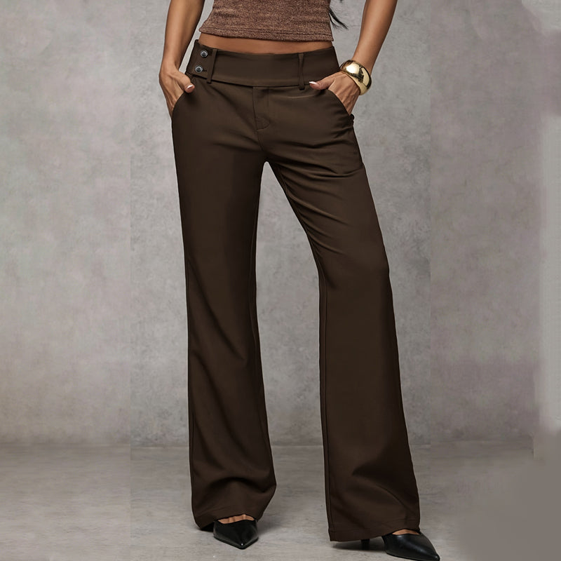 Sivara - Wide-Leg Woven Trousers